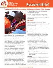 The Value of Holistic-Integrated SBCC Approaches in Child Survival