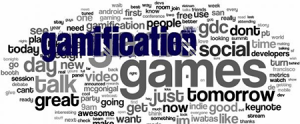 Gamification word cloud