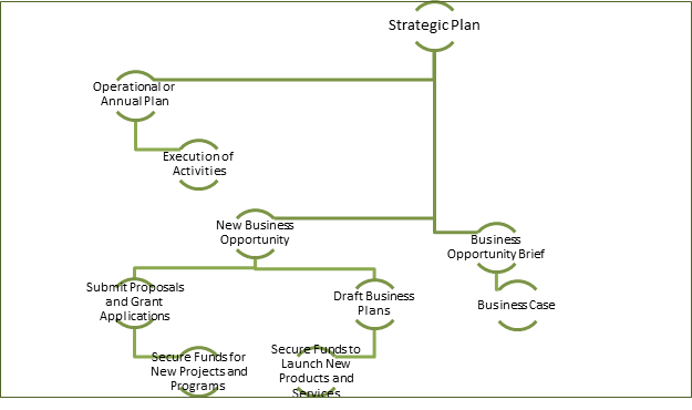 Figure 2: The Strategic Plan and Resource Mobilization